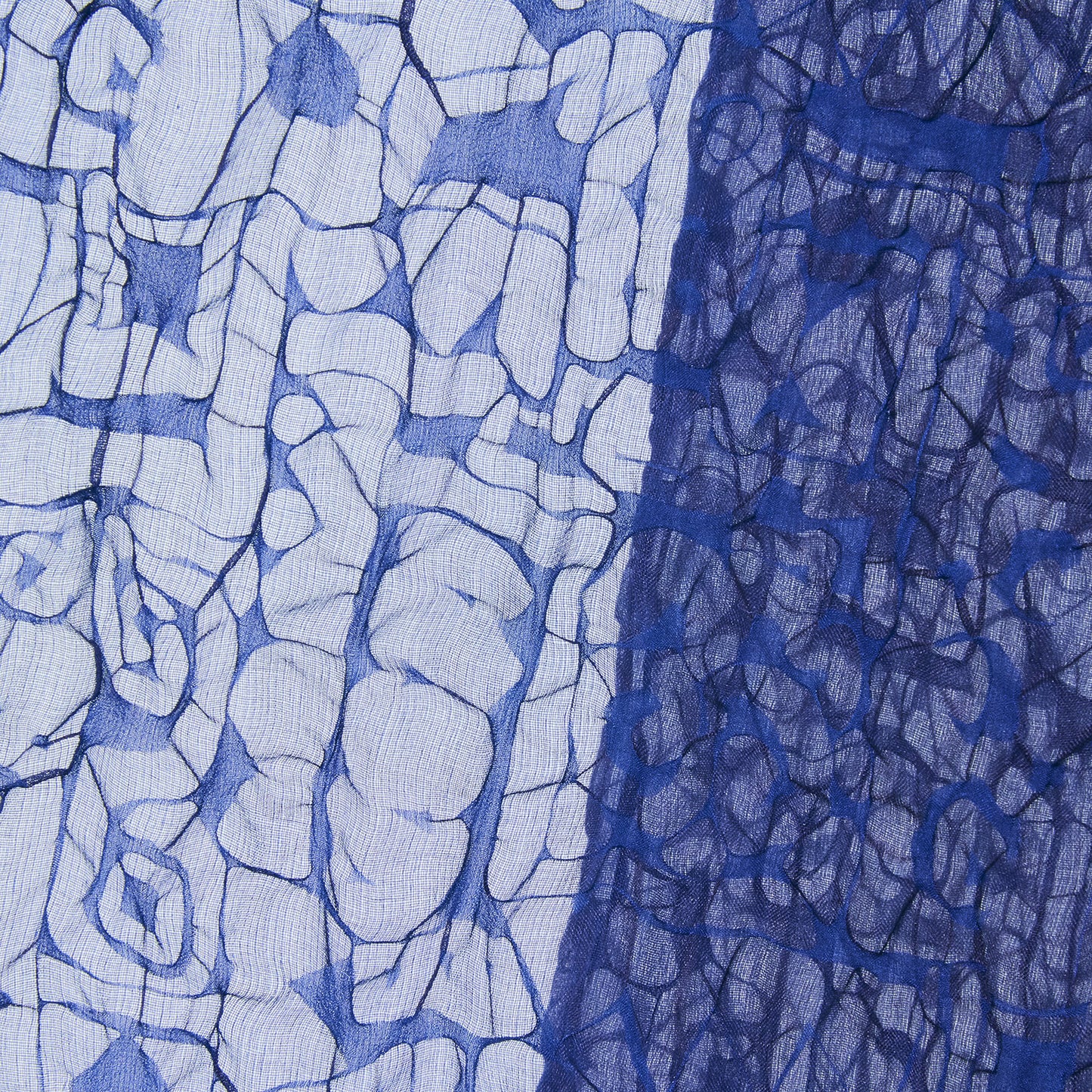 1300 genuine indigo dyed stole/1300年本藍染ストール
